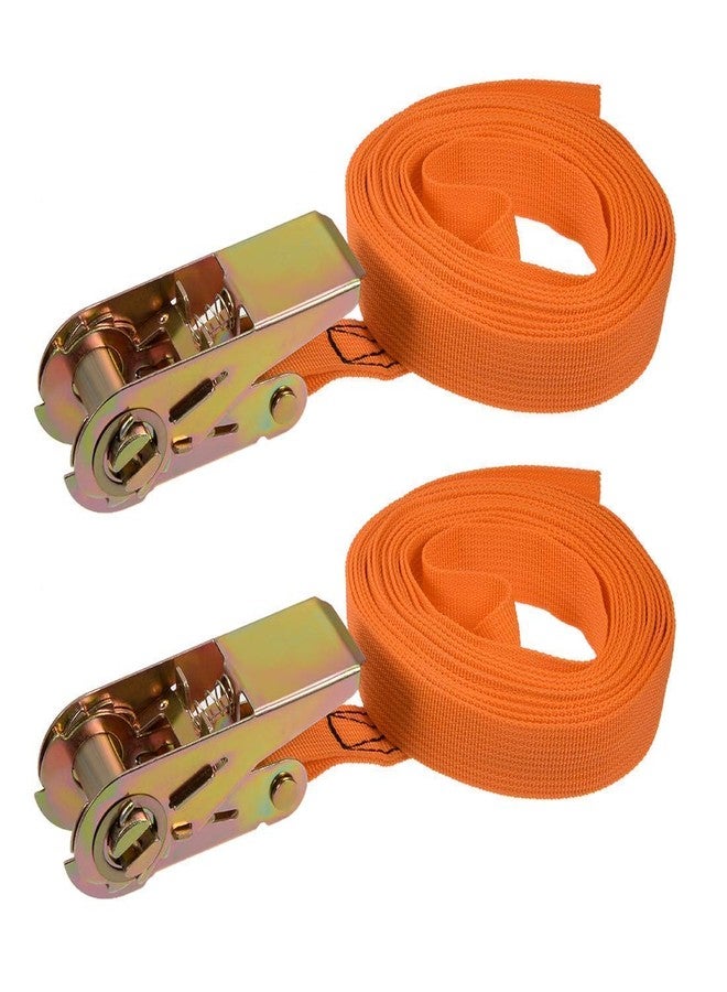 GNOLY Ratchet Tie-Down Belt Strap Rope Cam Buckle Truck Padded Cam Lock Buckle - 4 cm - 19Ft, (6 Meter) 500 Kg Load Cap/ 1500 Kg - Image 2